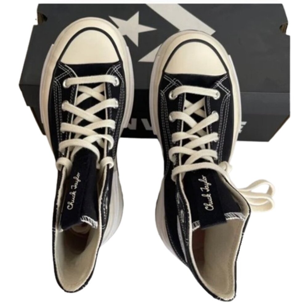 Converse Unisex Run Star Legacy CX Hi Top Skull Sneakers - Picture 5 of 8